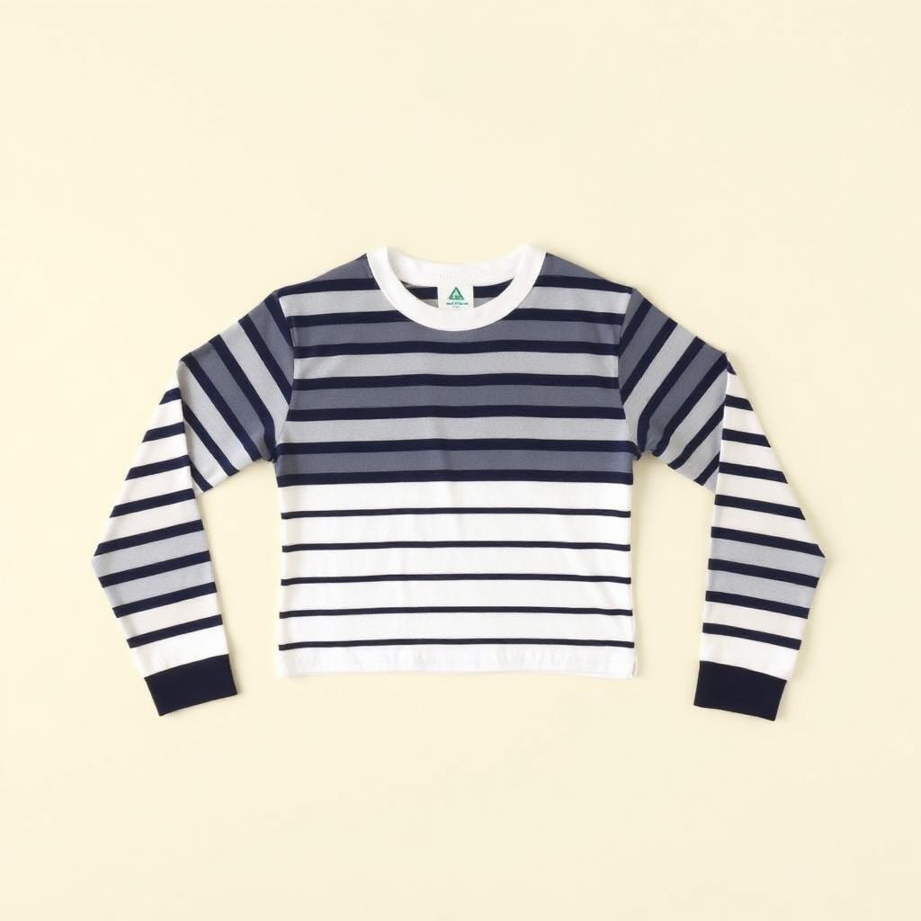 Navy Breton Striped Long-Sleeve Tee