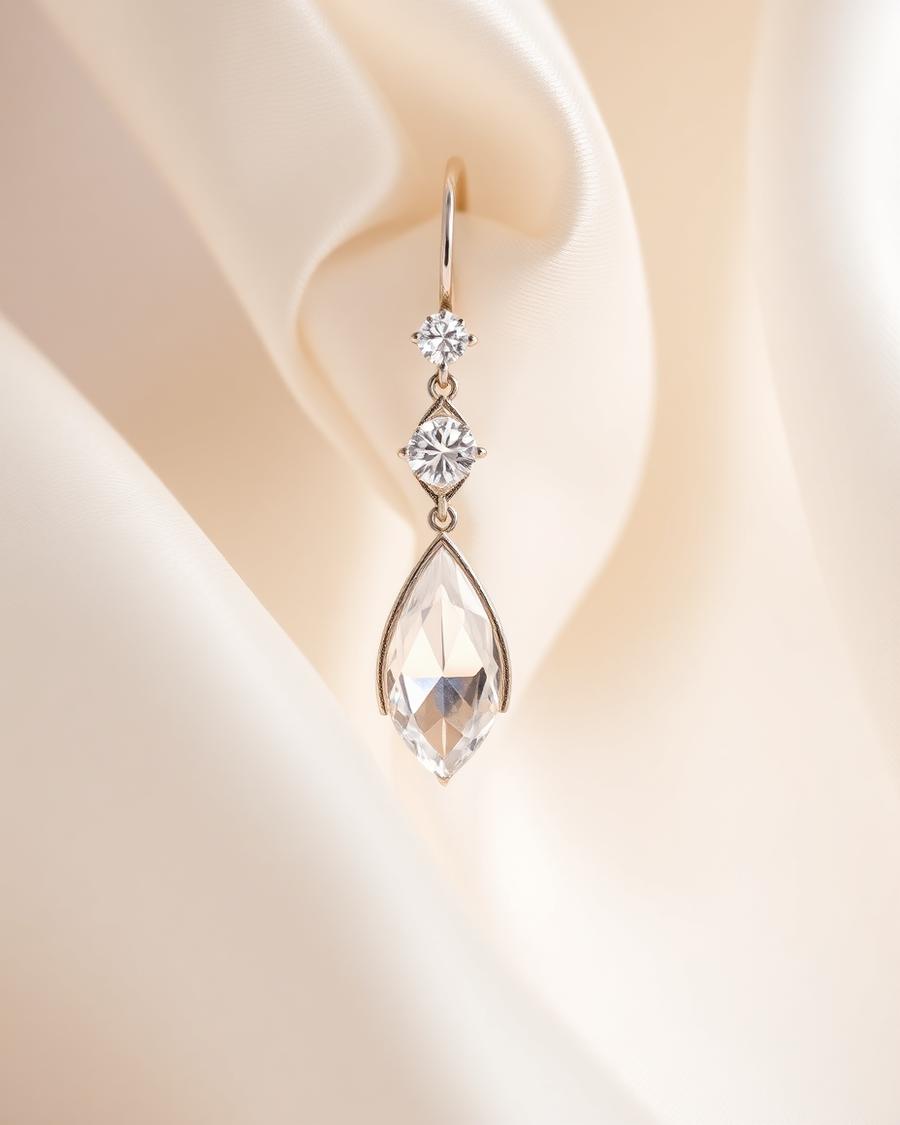 Crystal Drop Earrings