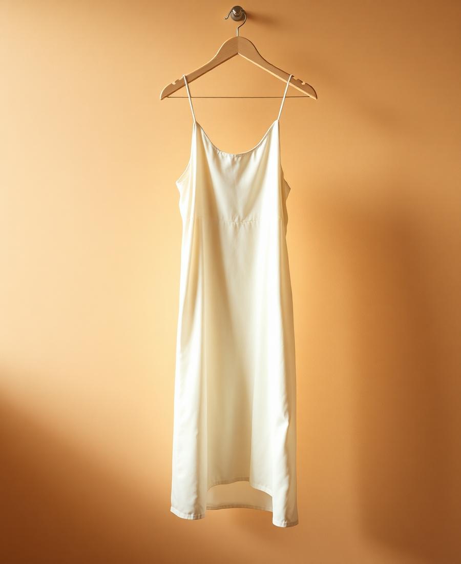 Ivory Silk Slip Dress