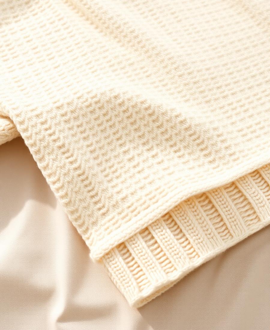 Cream Chunky Cable Knit Sweater